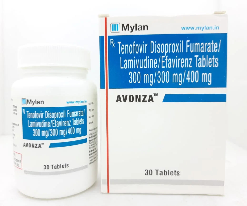 Buy Tenofovir Disoproxil + Lamivudine + Efavirenz – Avonza (aka Symfi Lo)